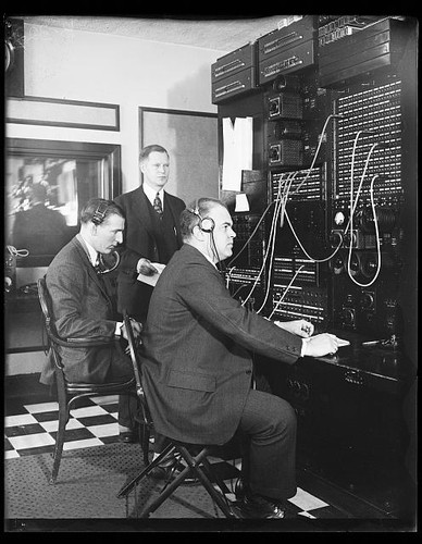 1929 telephone switchboard - telephone,