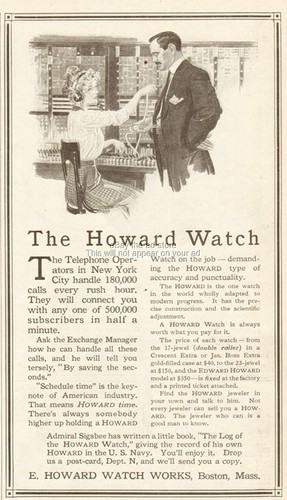 1912 howard pocket watch - 1912,