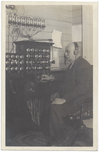 1915 telephone operator - operator, at
