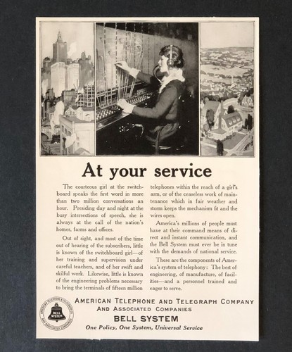 1925 bell telephone - telephone, system