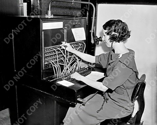 1935 telephone switchboard - 1935,