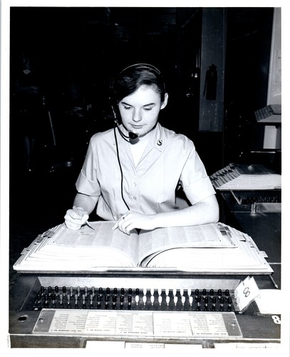 1960s telephone switchboard - 1960s,