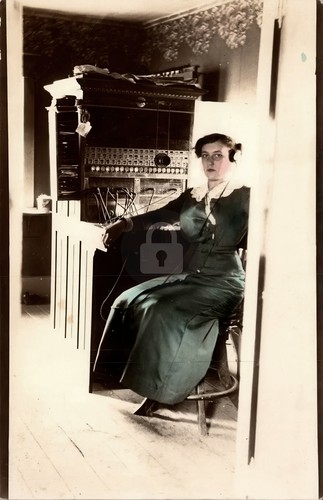 Telephone operator switchboard - telephone,