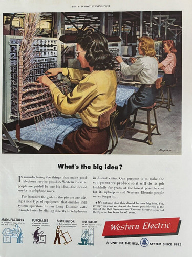 Western electric bell - electric,